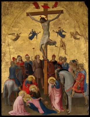 Uffenham Crucification - A Powerful Medieval Depiction of Divine Sacrifice and Human Suffering!